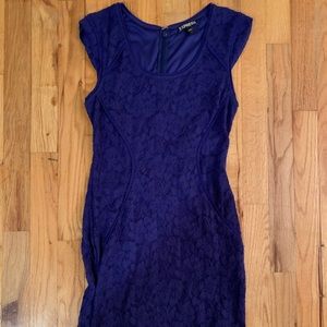 Mortal blue mini dress